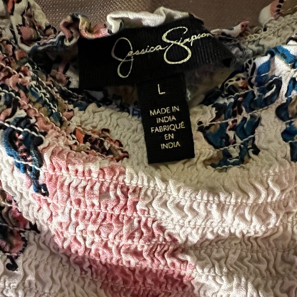 Jessica Simpson Short Halter top - Size L. - Picture 2 of 4